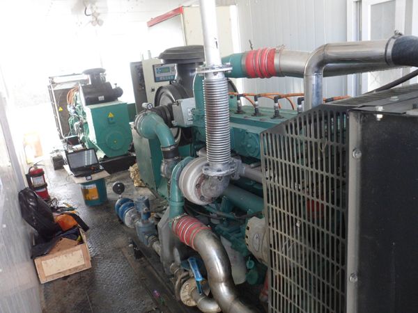 2 sett 1500kw gsa-generatorer som opererer i Oilfield