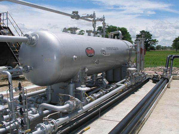 1000kw gas generator operating in Peru