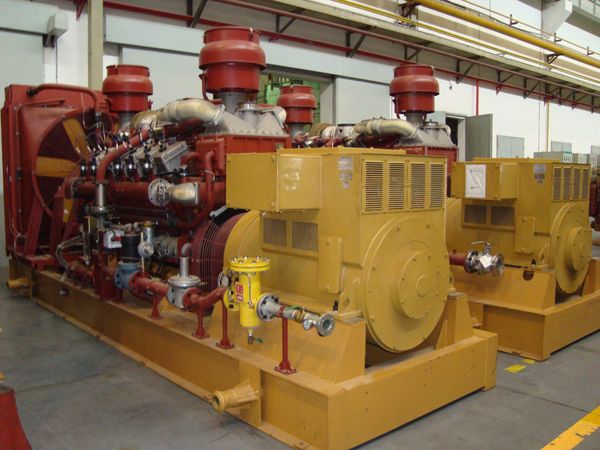 2 sets 1000kw gas generators exported to Bangladesh